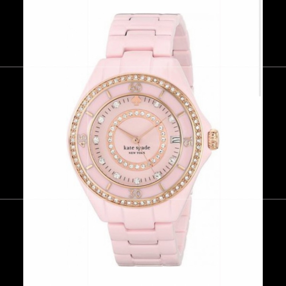 Kate Spade Light Pink Stainless Steel Watch